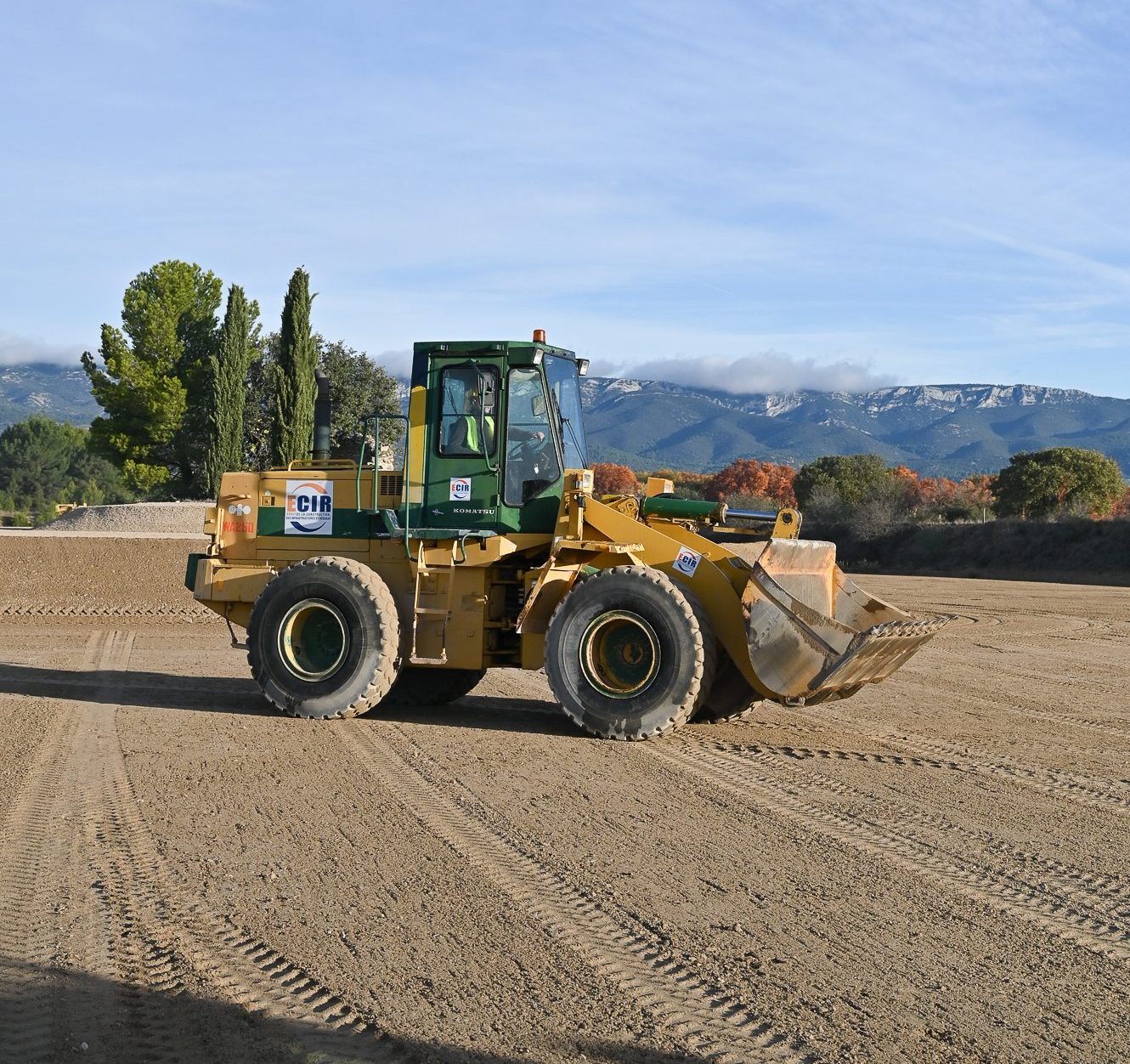 Espace conduite d'engins